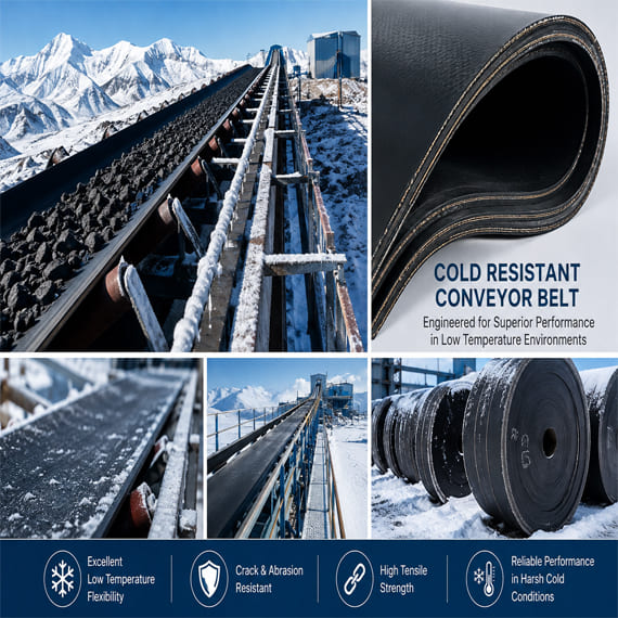 Cold Resistant Conveyor Belts